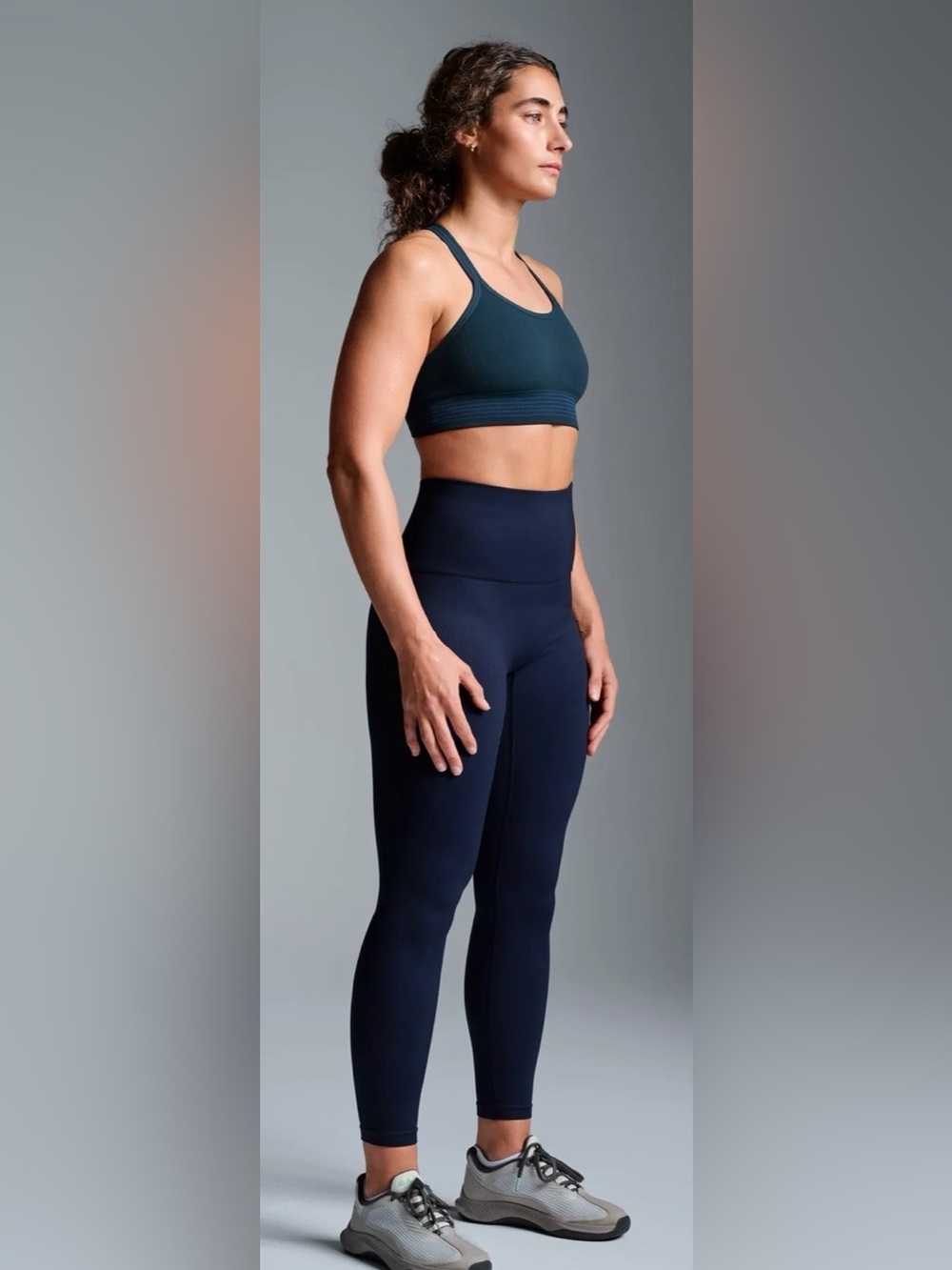 LNDR chisel 7/8 High-Rise Navy Performance Leggings for Women
